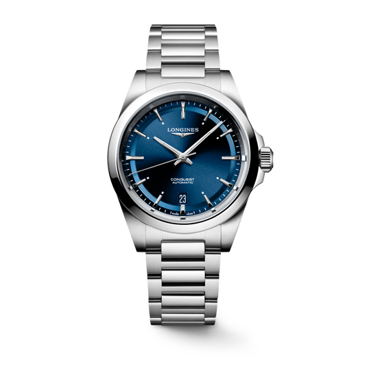 Longines Conquest Sunray Blue Dial Men 38mm L37204926