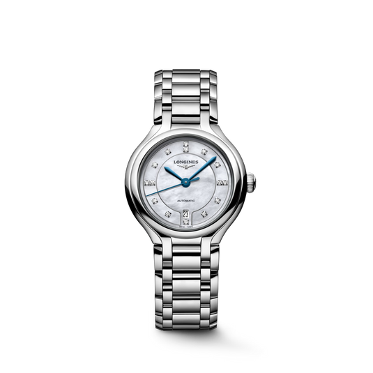 Longines PrimaLuna White Mother-Of-Pearl Dial Women 30mm L81234876