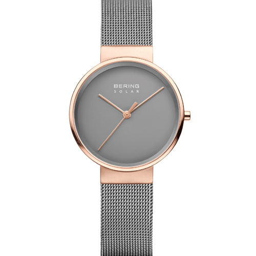 Bering Solar Grey Dial Women 31mm 14331-369