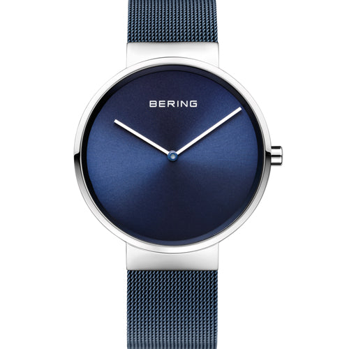 Bering Classic Blue Dial Men 39mm 14539-307