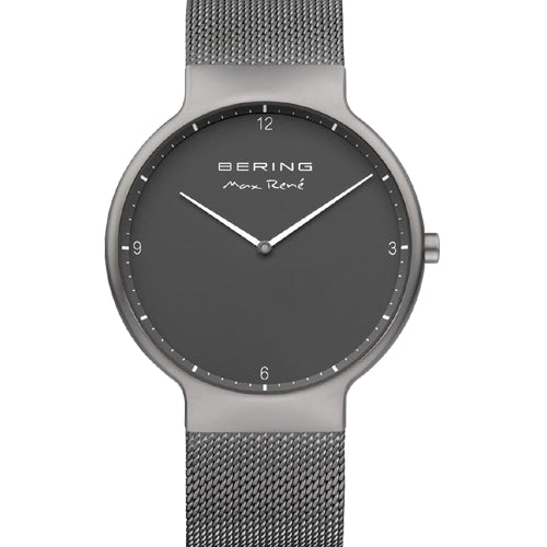Bering Max Rene Grey Dial Men 40mm 15540-377