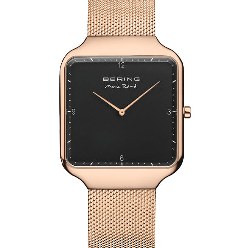 Bering Max Rene Black Dial Men 36mm 15836-362
