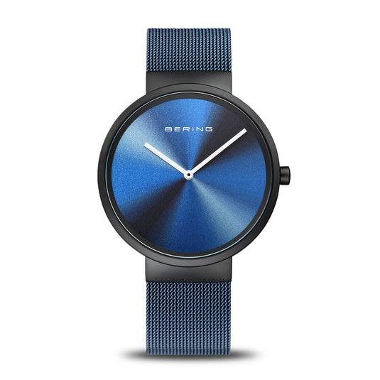Bering Classic Blue Dial Men 39mm