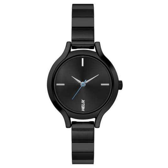 Helix Analog Women Black Dial