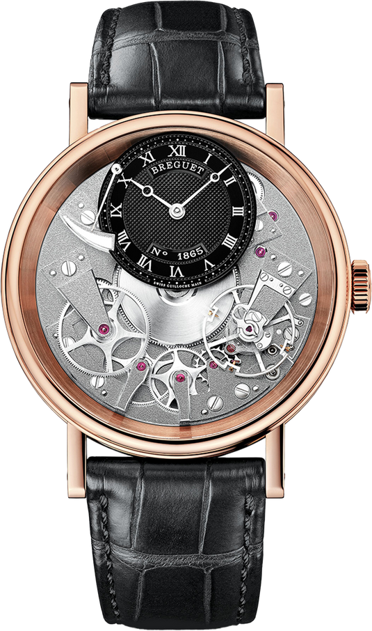 Breguet Tradition 7057 Black & Grey Dial 40 MM Watch for Men