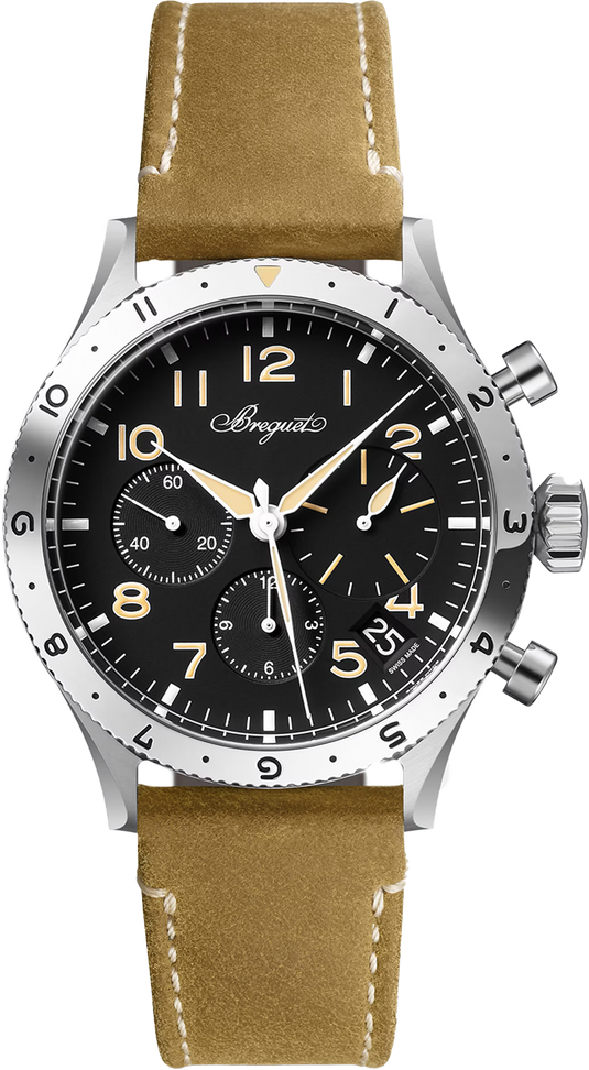 Breguet Type XX Chronograph Men's Black dial 42 MM Watch