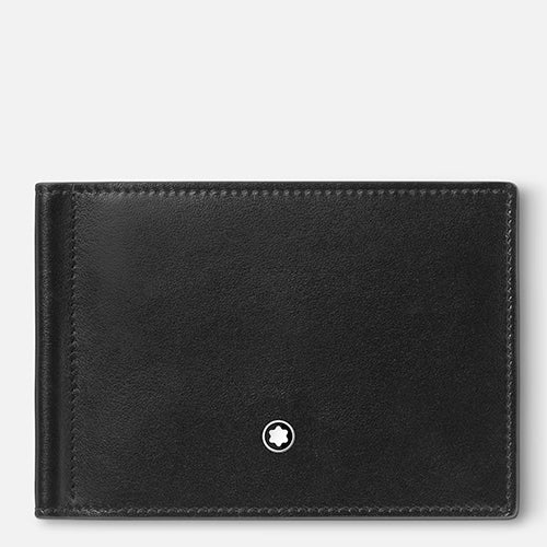Mont Blanc, Meisterstück wallet 6cc with money clip