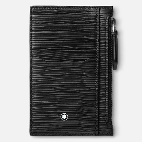 Mont Blanc, 4810 card holder 8cc with zipped pocket