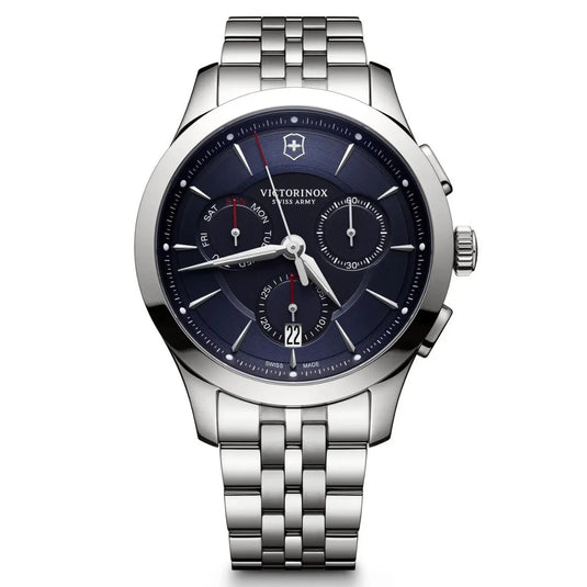 Victorinox Alliance Chronograph Blue Dial Men 44mm
