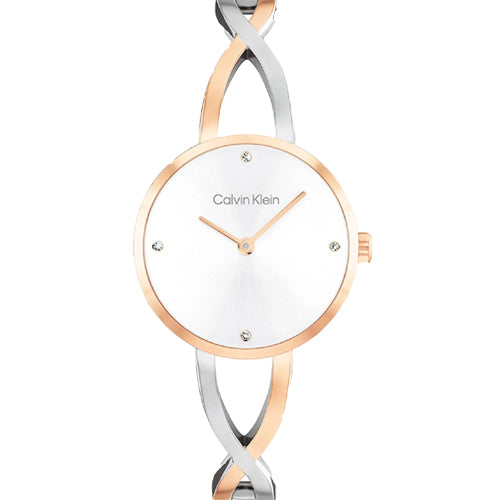 Calvin Klein Sculpted Embrace White Dial Women 28mm 25100060