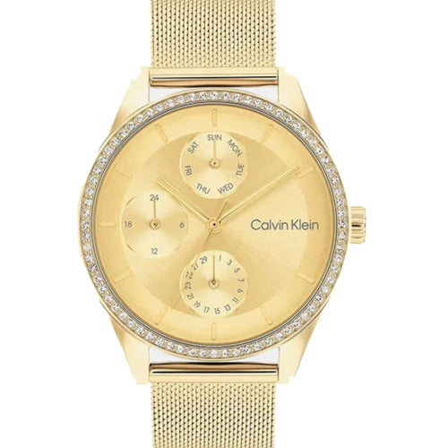 Calvin Klein Sensations Gold Dial Women 36mm 25100111