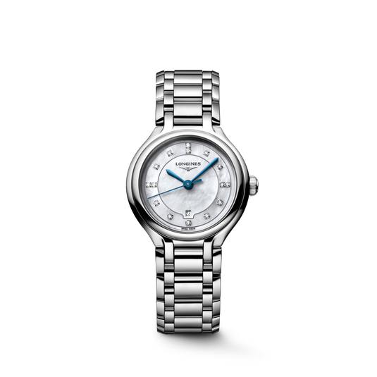 Longines PrimaLuna White Mother-Of-Pearl Dial Women 30mm L81424876