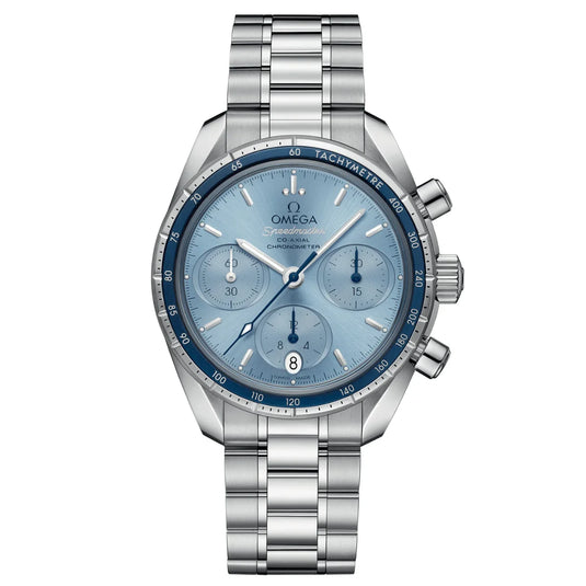 Omega Speedmaster 38 Co‑Axial Blue Dial Men 38MM