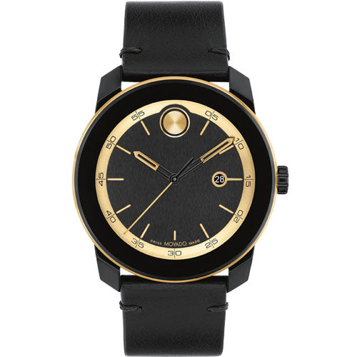 Movado Bold TR90 Black Dial Men 42mm