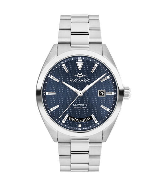 Movado Heritage Series Navy Blue Dial Unisex 41MM