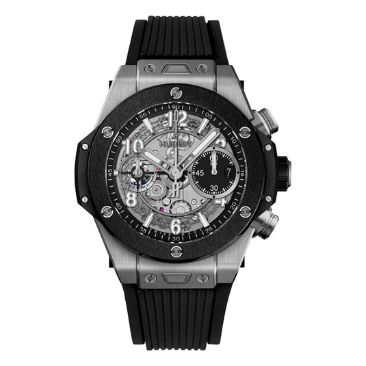 Hublot Big Bang Unico Titanium Ceramic Matte Black Dial 42 mm