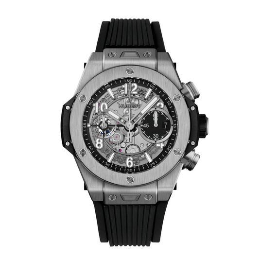 Hublot Big Bang Unico Titanium Matte Black Skeleton Dial 42 mm