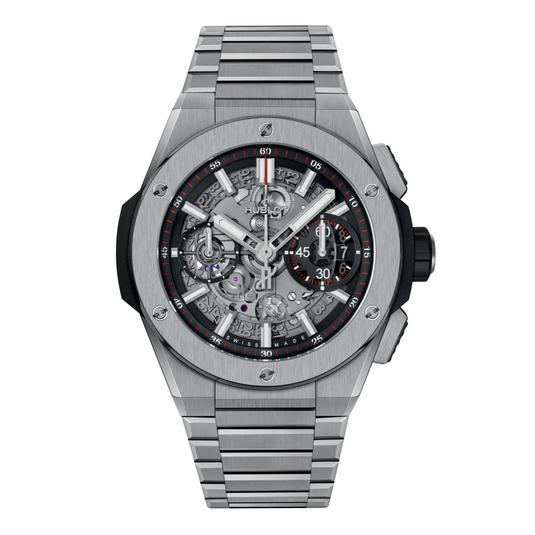 Hublot Big Bang Integrated Titanium Matte Black Skeleton Dial 42 mm