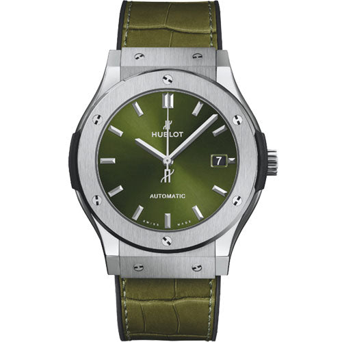 Hublot Classic Fusion Green Dial 45mm