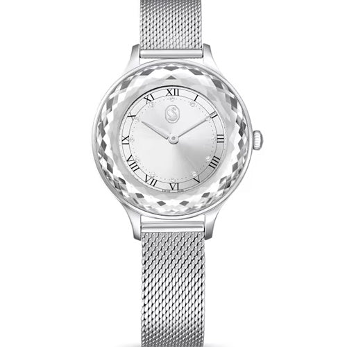 Swarovski Octea Nova Women's Silver Dial & Stainless Steel Strap Watch