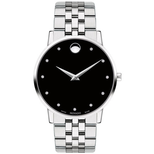 Movado Museum Classic Black Dial Men 40mm