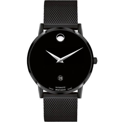 Movado Museum Classic Black Dial Men 40mm