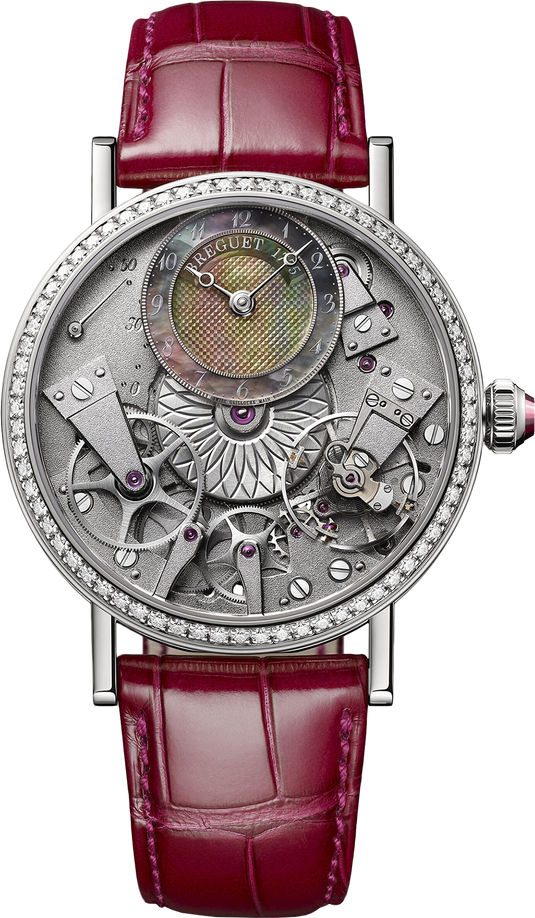 Breguet Tradition 7038 Skeleton Dial 37 MM Watch for Women