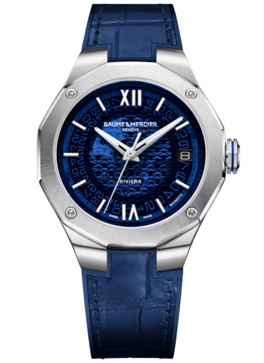 Baume & Mercier Riviera Blue, Sans Dial 39mm Men M0A10714