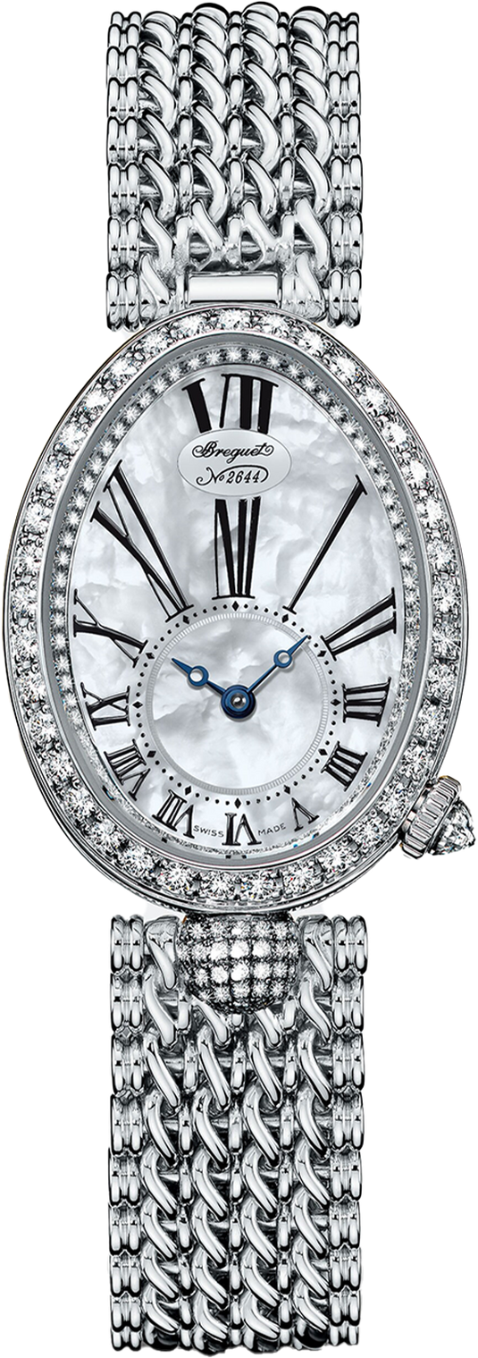 Breguet Reine De Naples Silver 2644 33 mm for Women