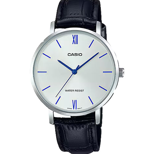 Casio Enticer LTP-VT01 series Silver Dial Women 34mm A1627 LTP-VT01L-7B1