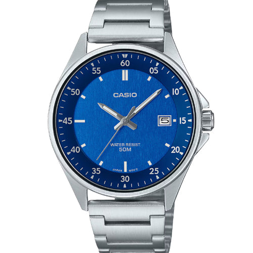 Casio Enticer MTP-E705 series Blue Dial Men 41.9mm A2100 MTP-E705D-2EV