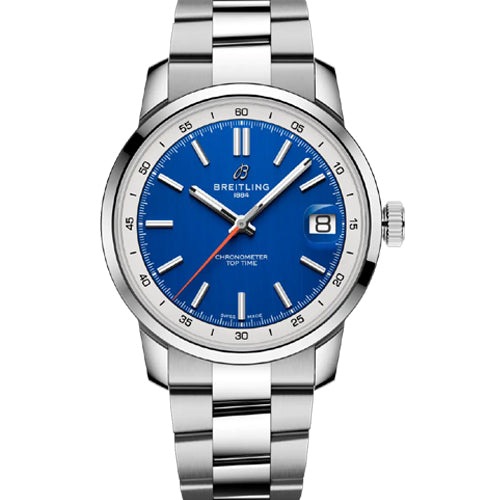 Breitling Top Time B31 Blue Dial Men 38mm AB3113A71C1A1