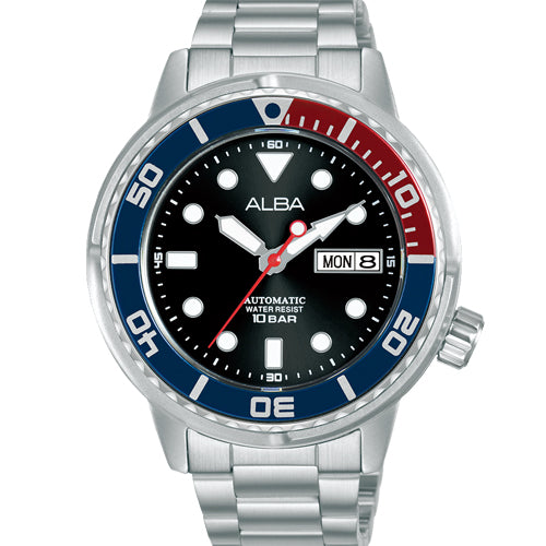 Alba Automatic Black Dial Men 43mm AL4247X1