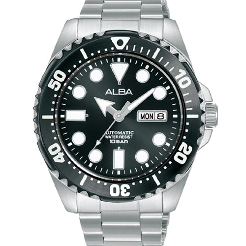 Alba Active Black Dial Men 44mm AL4485X1