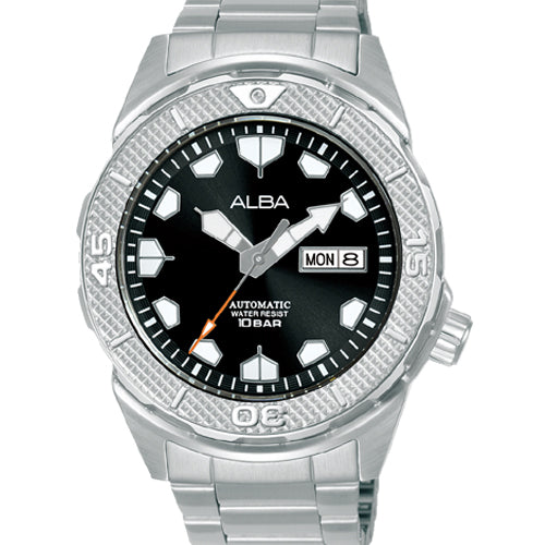 Alba Active Black Dial Men 42.4mm AL4561X1