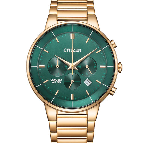 Citizen Sports Green Dial Men 42mm AN8223-54X