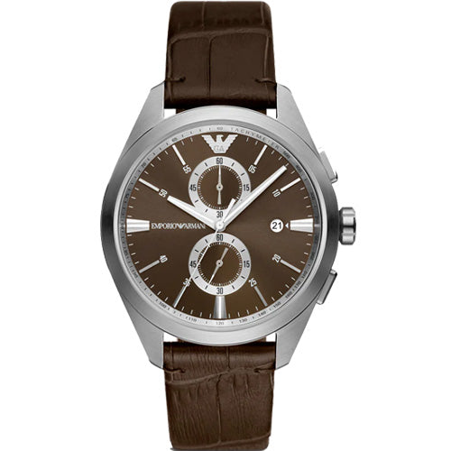 Emporio Armani Claudio Brown Dial Men 43mm