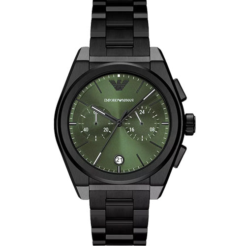 Emporio Armani Federica Green Dial Men 43mm