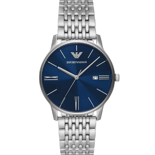 Emporio Armani Minimalist Blue Dial Men 39mm AR11674