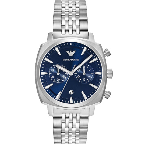 Emporio Armani Carlo Blue Dial Men 40mm AR11688