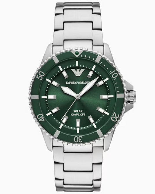 Emporio Armani World Explorer Green Dial Men 42mm AR11698