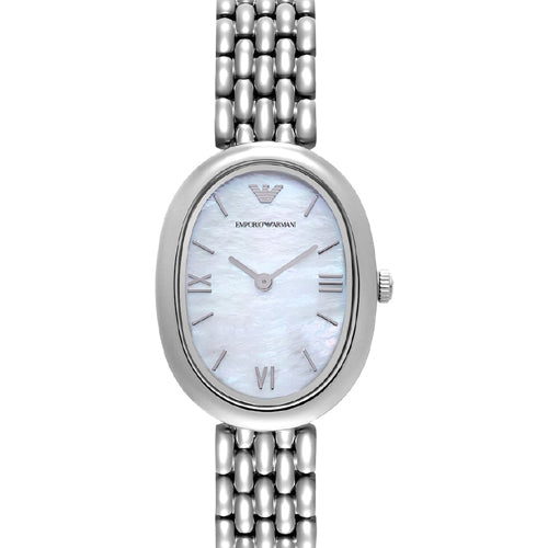 Emporio Armani Sinfonia White Mother-Of-Pearl Dial Women 34mm AR11706