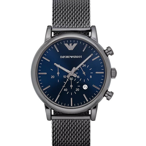 Emporio Armani Luigi Blue Dial Men 46mm