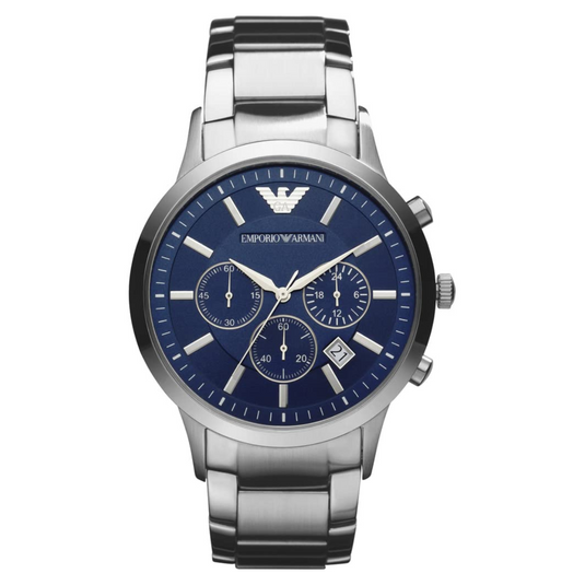 Emporio Armani Renato Blue Dial Men 41mm