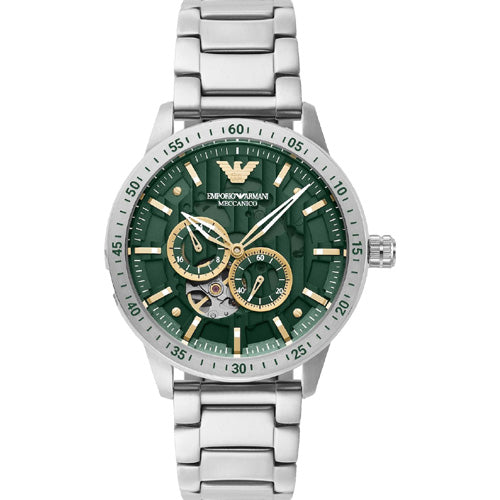 Emporio Armani Mario Green Dial Men 43mm