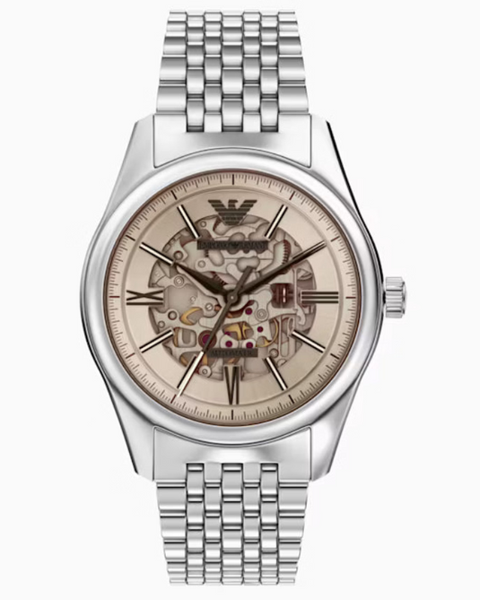 Emporio Armani Antonio Beige Dial Men 43mm AR60095