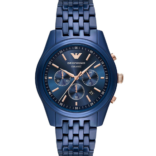 Emporio Armani Antonio Blue Dial Men 43mm AR70016