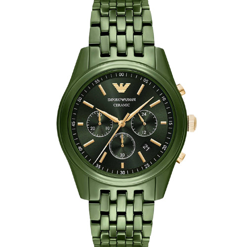 Emporio Armani Antonio Green Dial Men 43mm AR70017