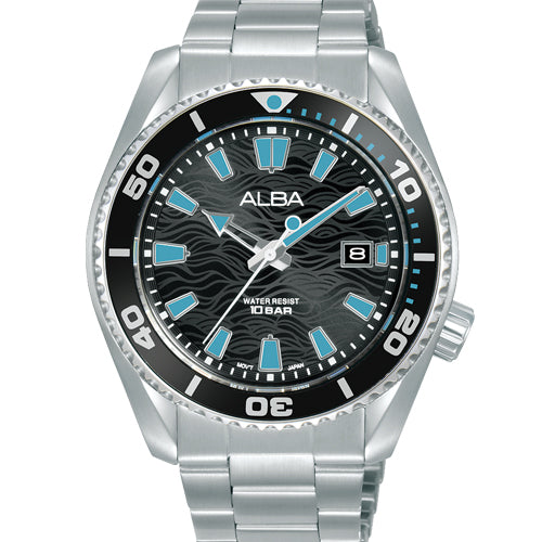 Alba Active Black Dial Men 43.5mm AS9R71X1