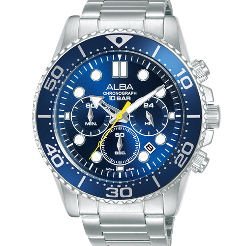 Alba Active Blue Dial Men 45mm AT3J43X1
